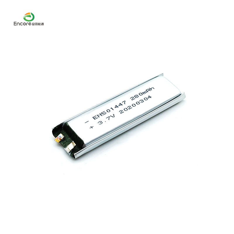 280mah 3.7v லி-பாலிமர் லிபோ பேட்டரி