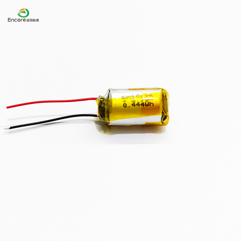 3.7v 120mah லித்தியம் பாலிமர் பேட்டரி