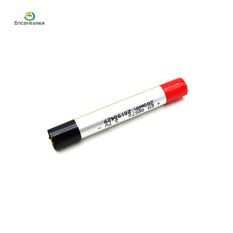 3.7v 280mah லி பாலிமர் பேட்டரி