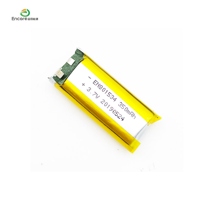 3.7v 350mah லி பாலிமர் பேட்டரி