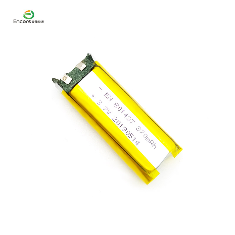 3.7v 370mah லி பாலிமர் பேட்டரி