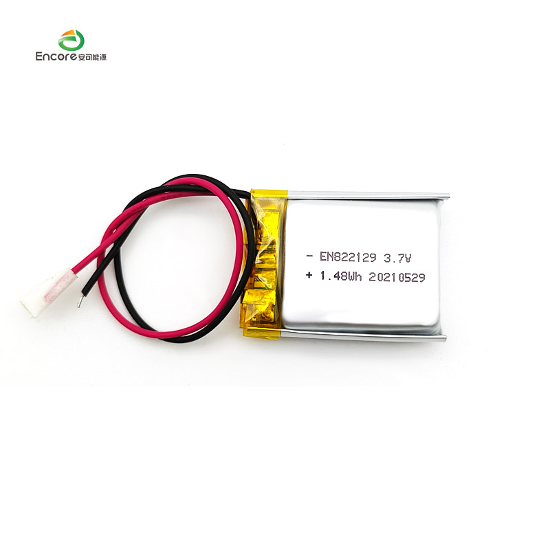 3.7v 400mah லி பாலிமர் பேட்டரி