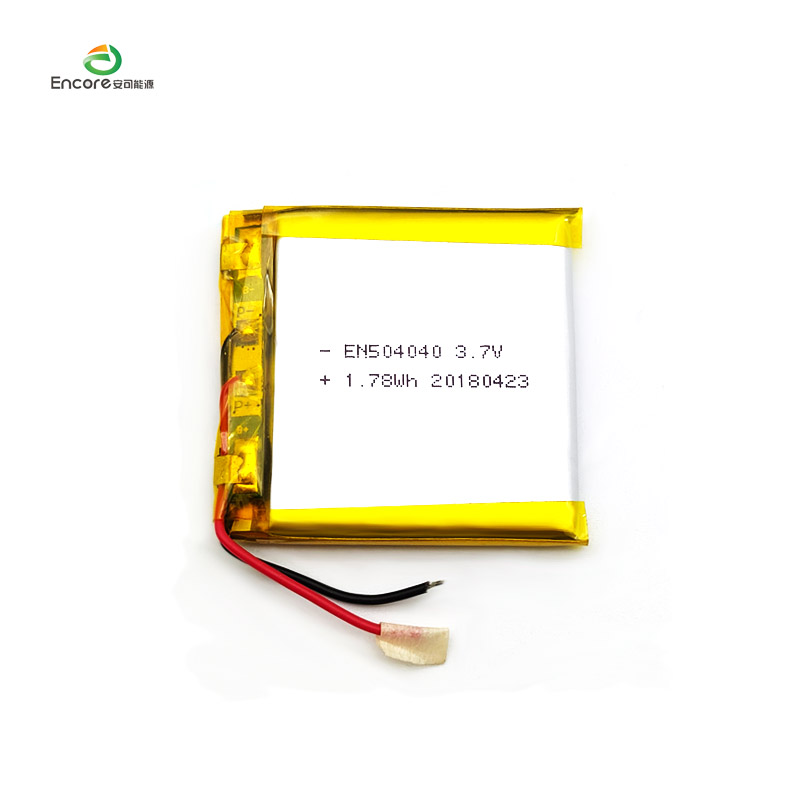 3.7v 480mah லி பாலிமர் பேட்டரி