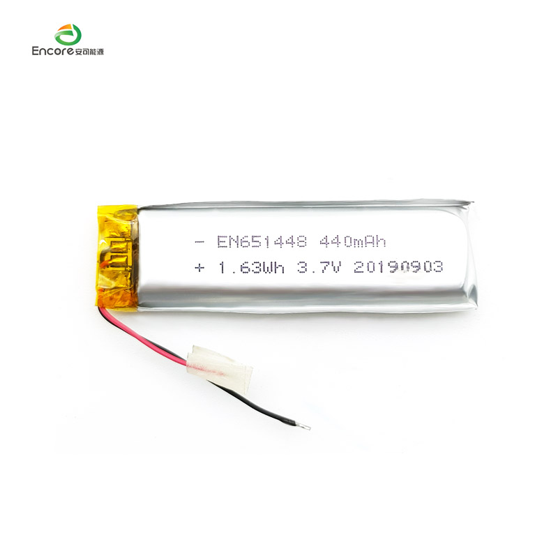 651448 450mah 3.7v லிப்போ பேட்டரி