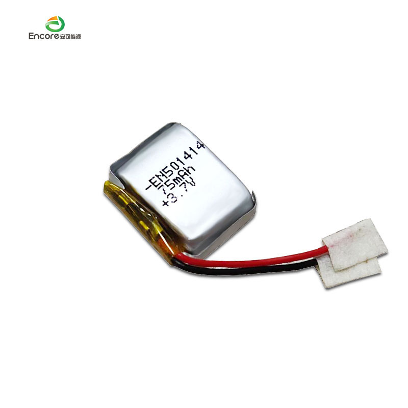 75MAH LI பாலிமர் பேட்டரி 501419