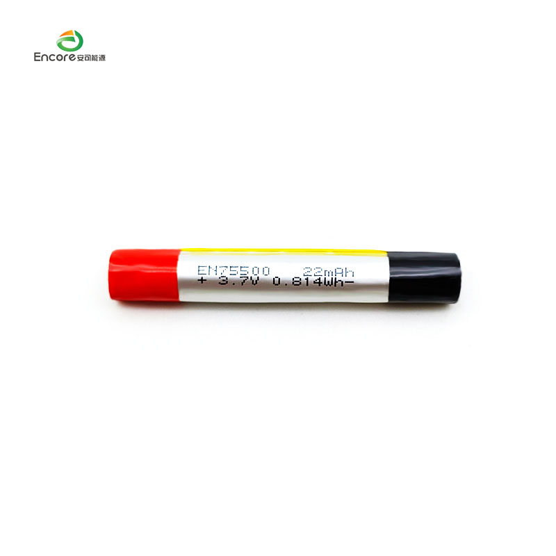 வட்ட வேப் 75500 220mah 3.7v லிப்போ பேட்டரி